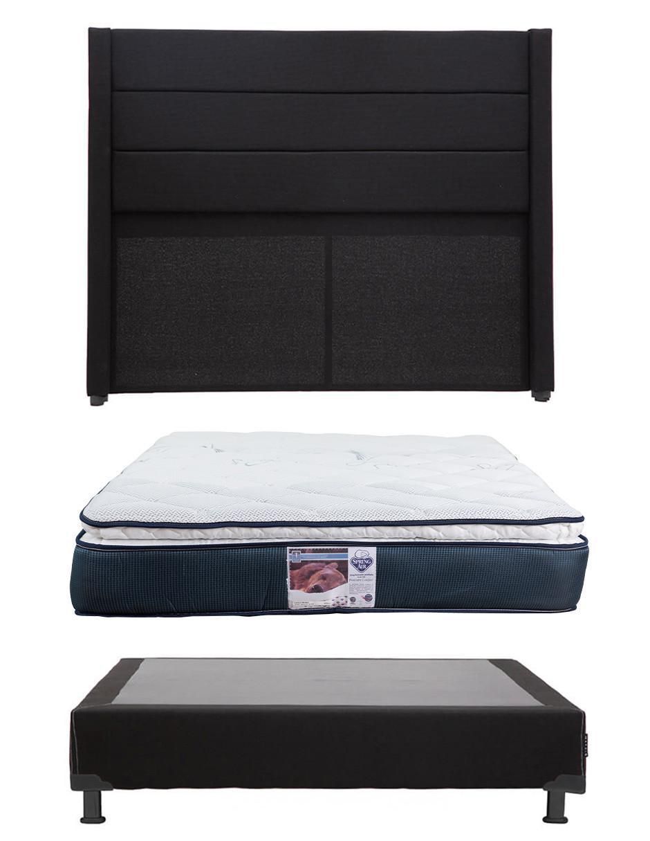 Set Recámara Lugo Monaco de madera pino Set Recámara Lugo Monaco de madera pino