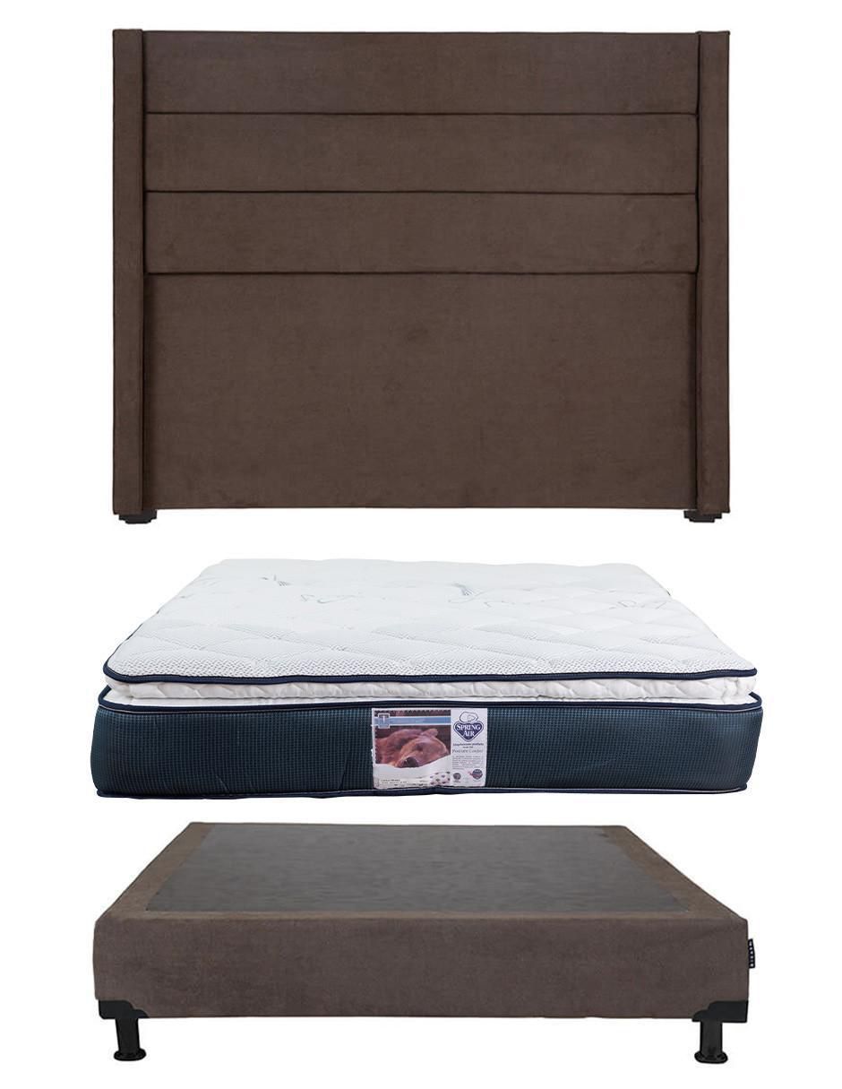 Set Recámara Lugo Monaco de madera pino