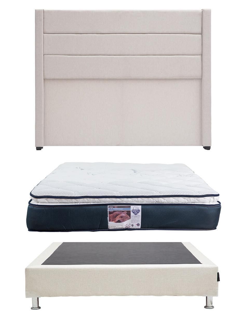 Set Recámara Lugo Monaco de madera pino
