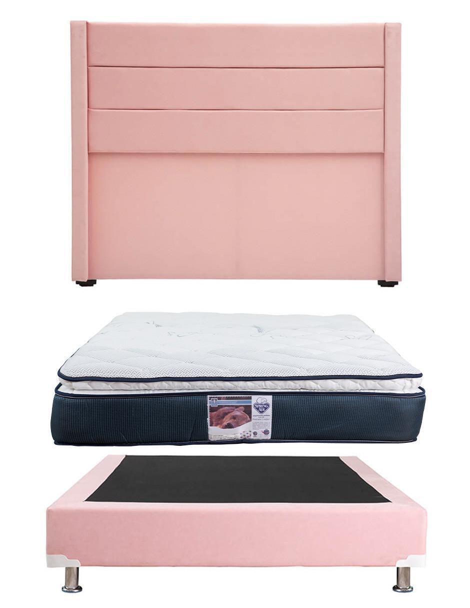 Set Recámara Lugo Monaco de madera pino Set Recámara Lugo Monaco de madera pino