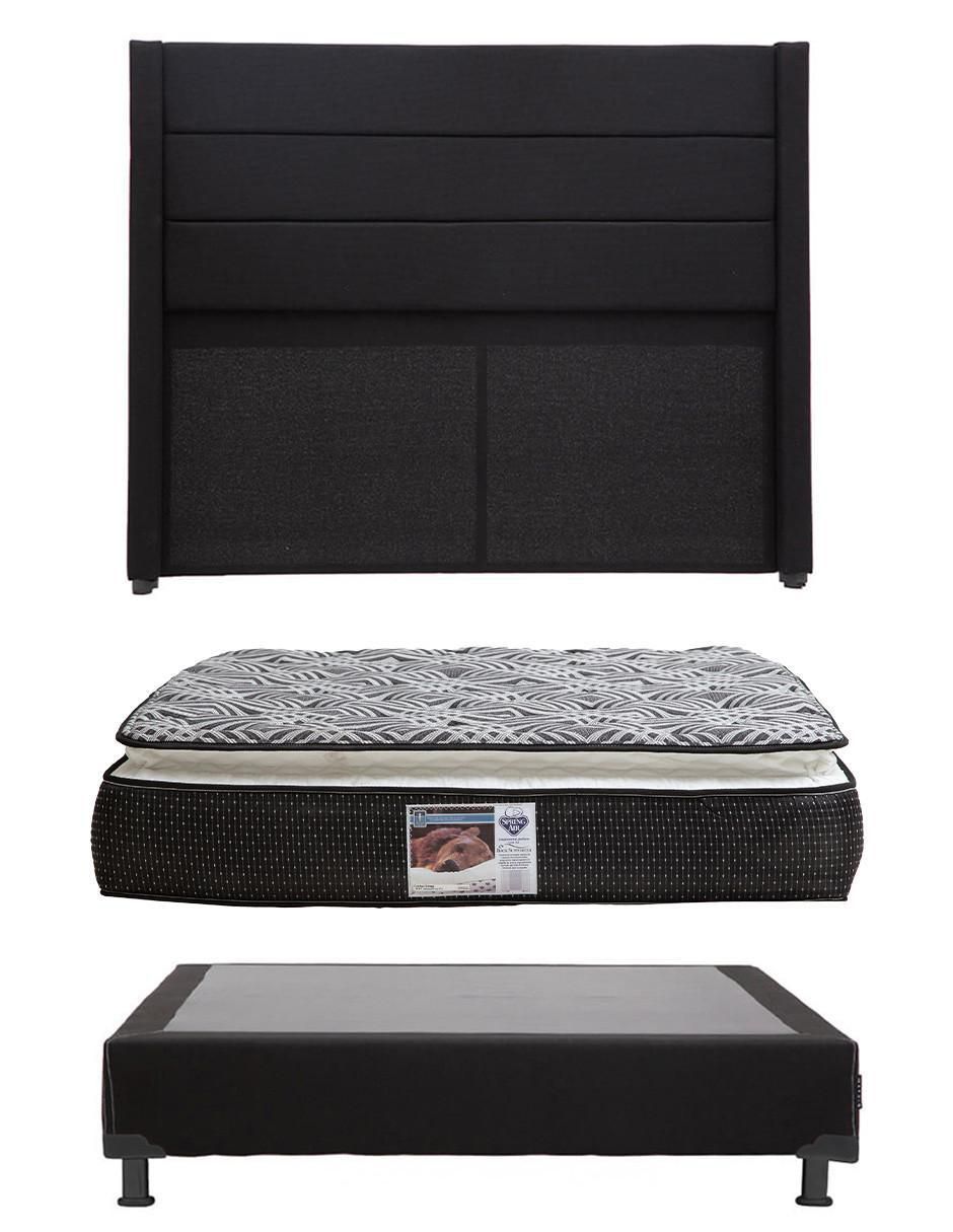 Set Recámara Lugo Omega de madera pino Set Recámara Lugo Omega de madera pino