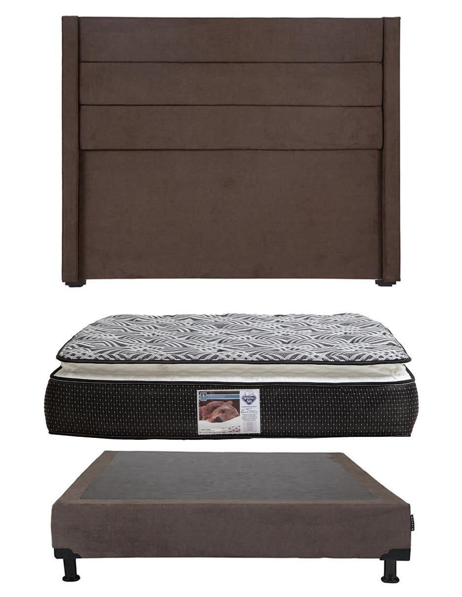 Set Recámara Lugo Omega de madera pino Set Recámara Lugo Omega de madera pino