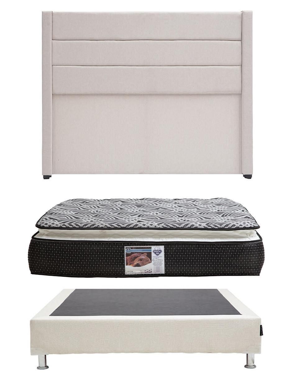 Set Recámara Lugo Omega de madera pino