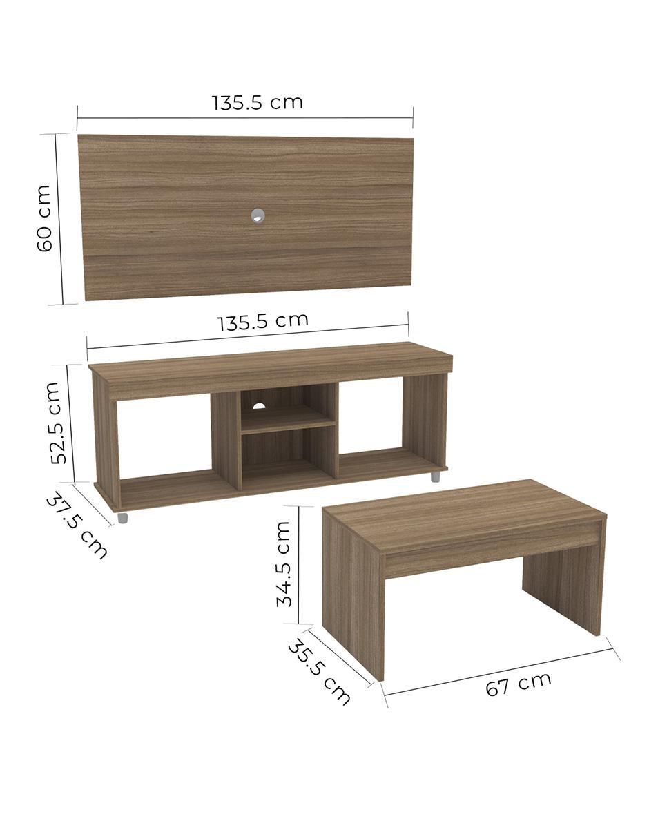 Mueble de tv Turin de melamina 11