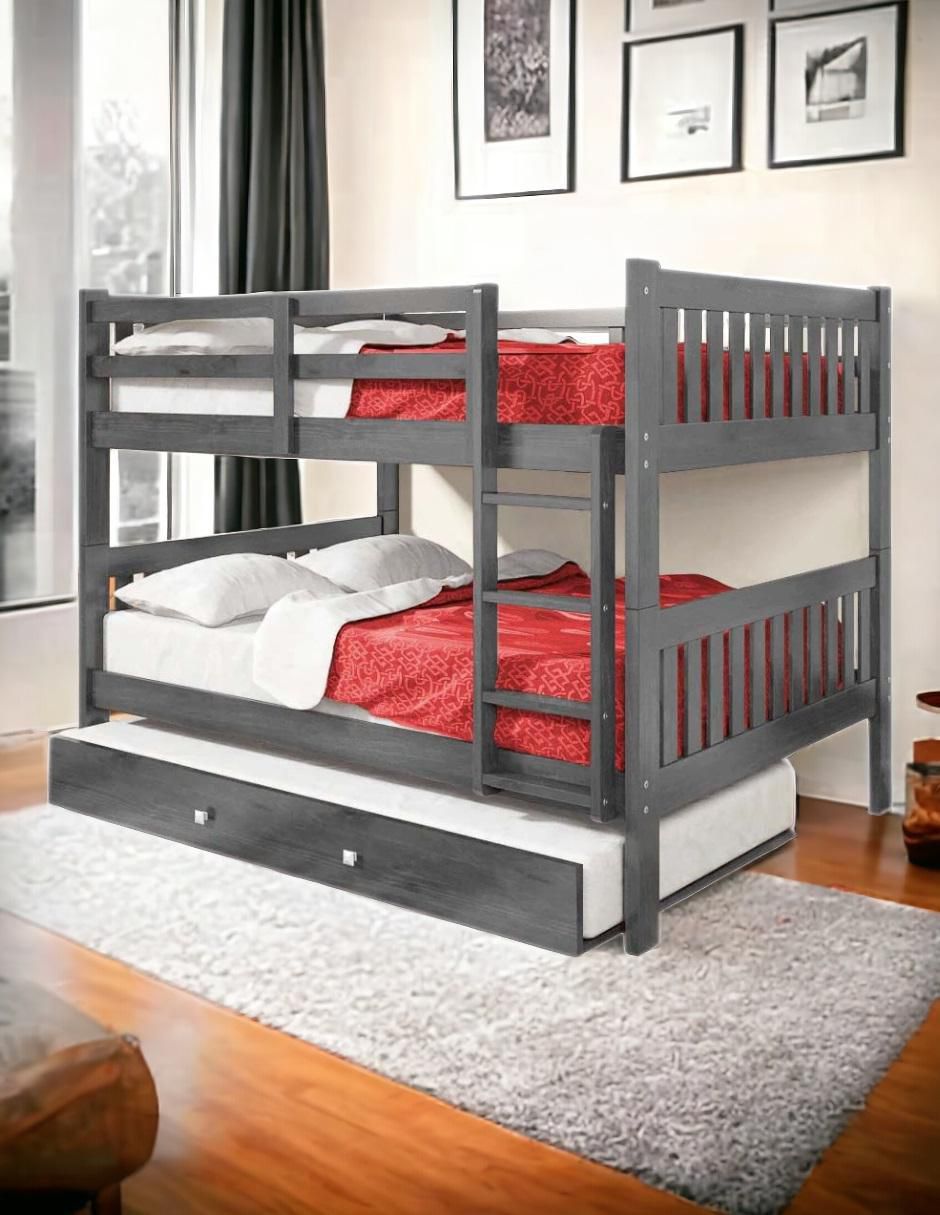 Litera Tundle de madera 3