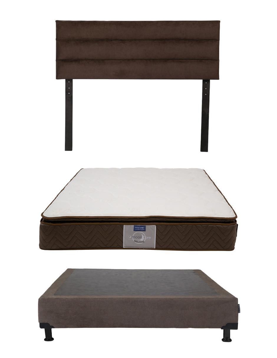Set Recámara Logan Bless Nautilus de madera pino