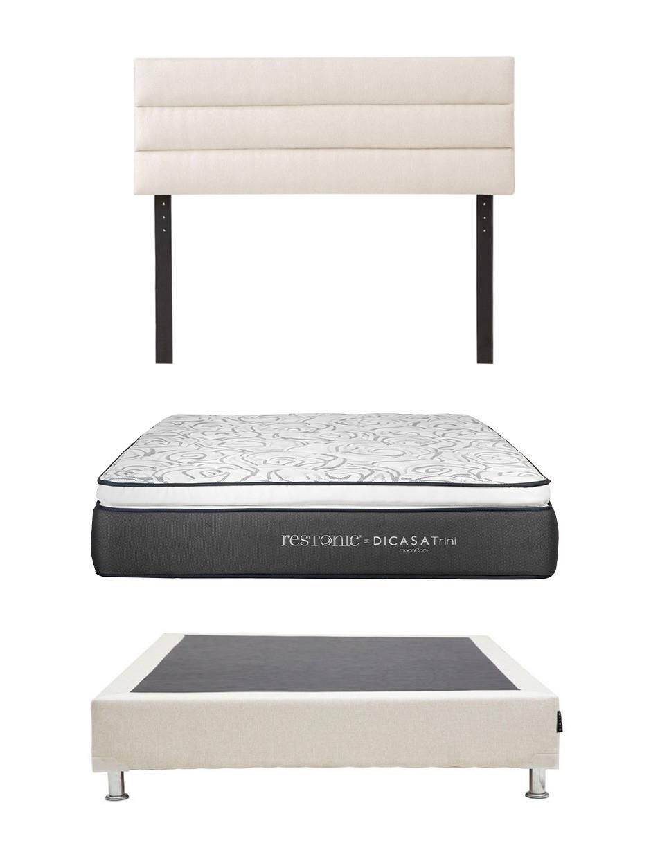 Set Recámara Logan Dolum Trini de madera pino