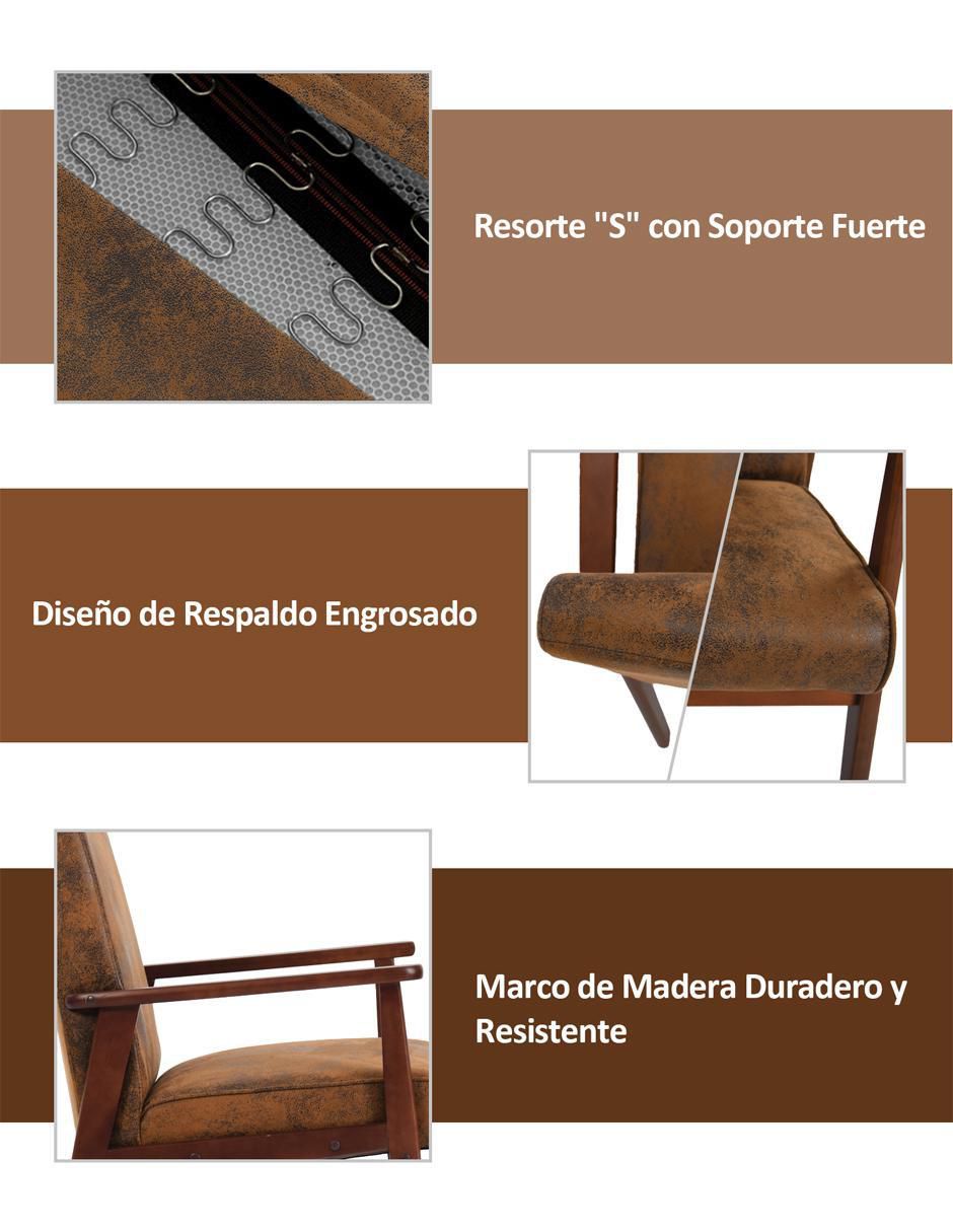 Sillón bruqax vintage "de" suede 11