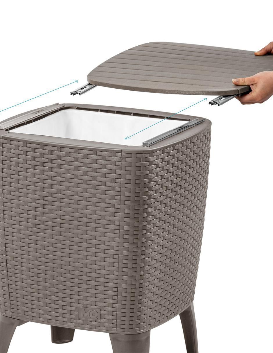 Enfriador Cooler Table Taupe de polipropileno 4