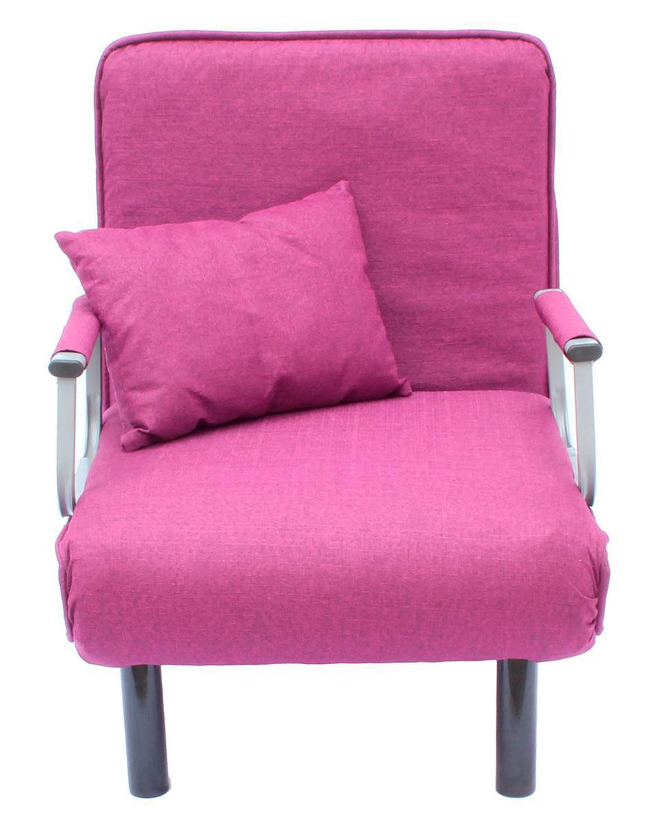 Sofá cama Doruk Rosa de lino 1