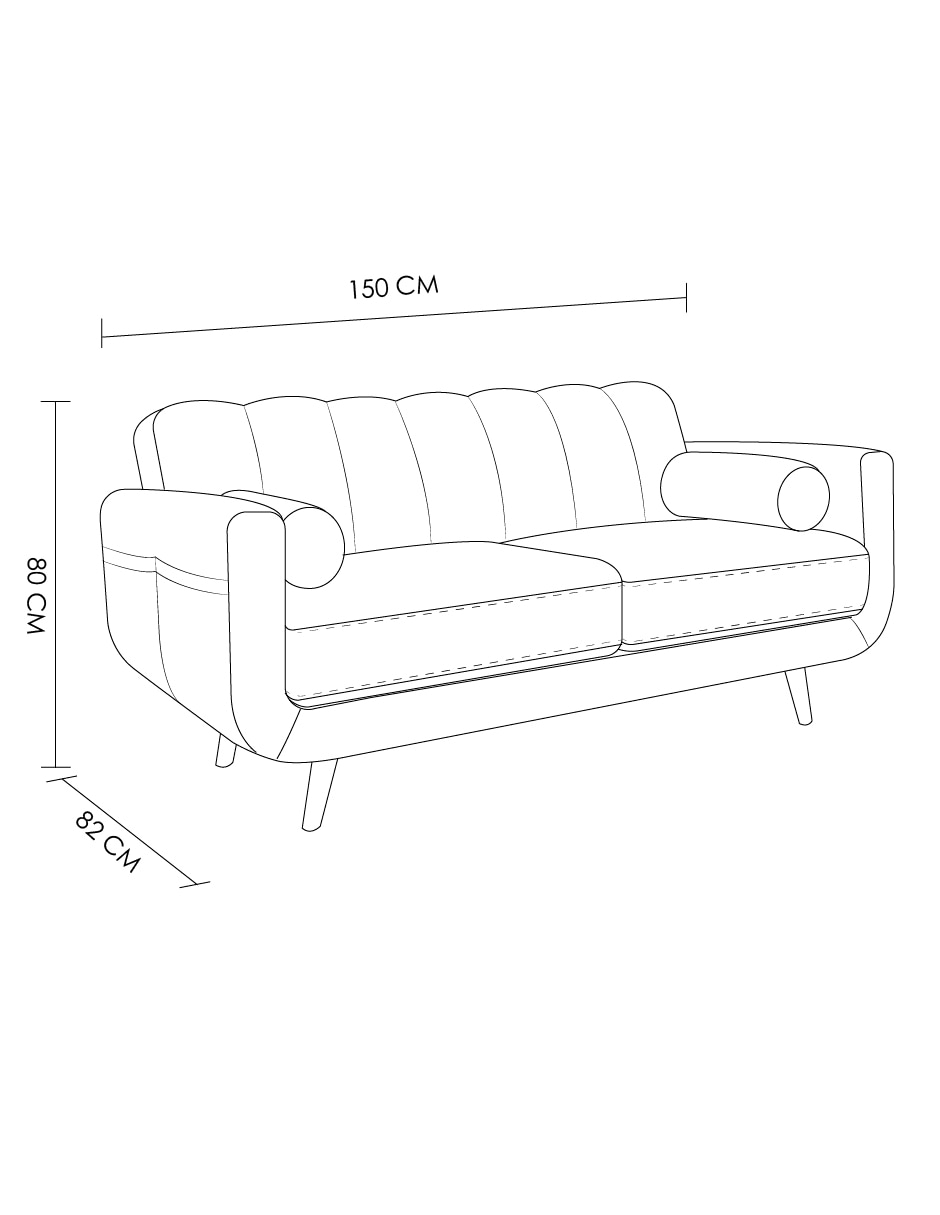 Love seat Urban 4