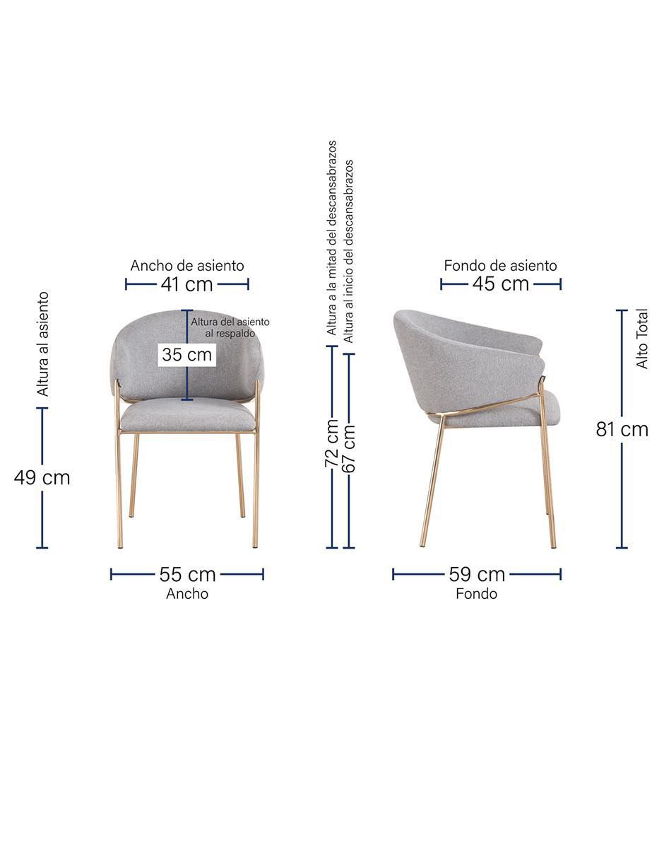 Silla 1 "piezas" berlín brum "de" poliéster adulto