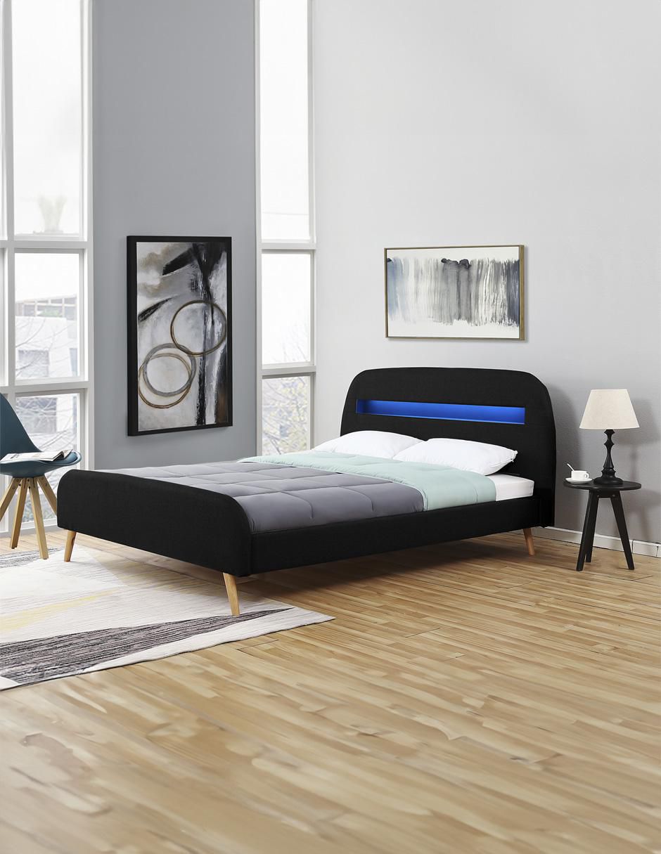 Base para cama Diamond de madera pino 5