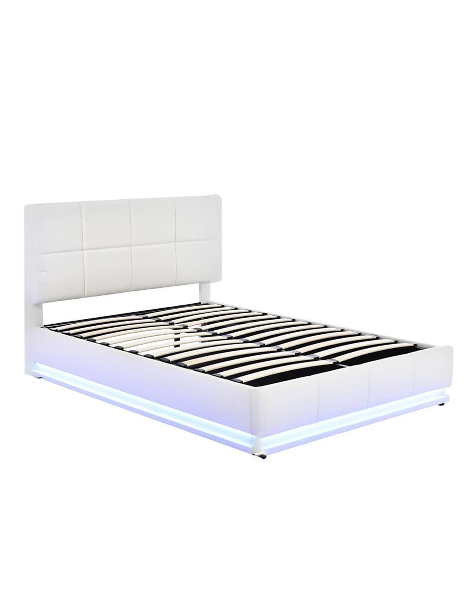 Base para cama Kane de madera pino 1