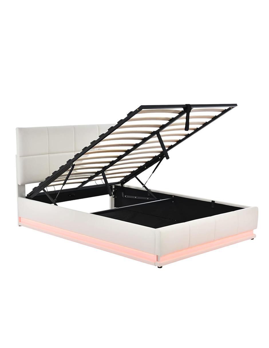 Base para cama Kane de madera pino 5