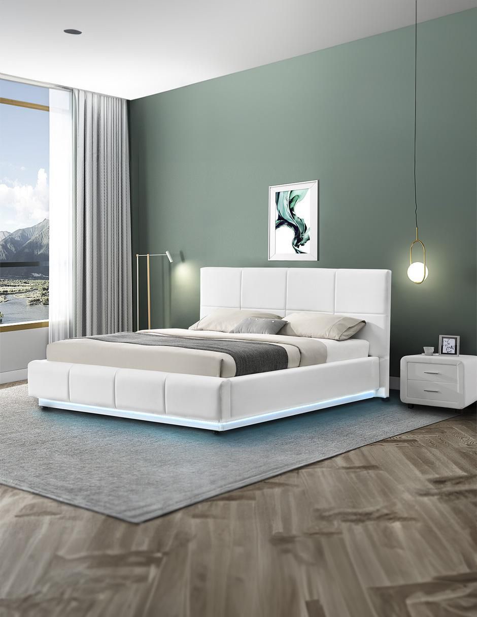 Base para cama Kane de madera pino 6