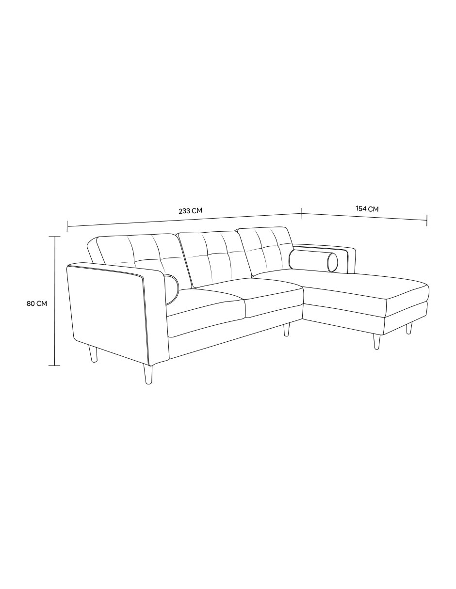 Sala modular Middi de tela 9