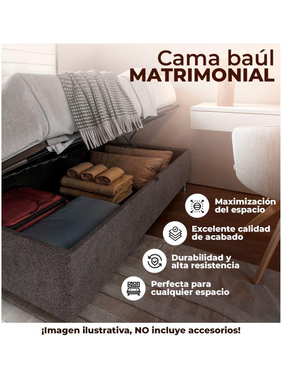 Cama Baúl Kennedy Matrimonial 2