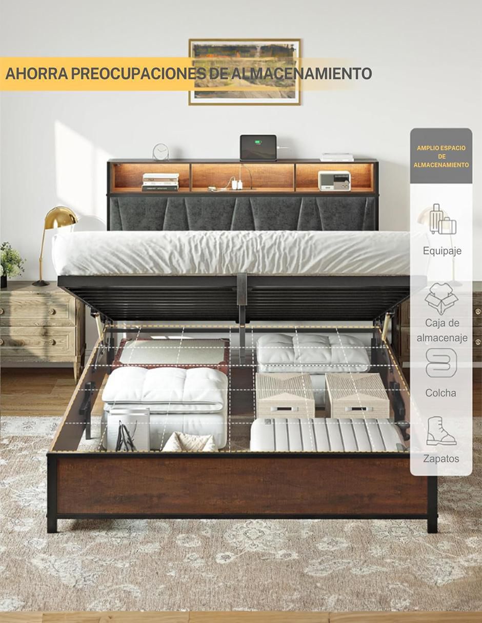 Base para cama de MDF 5