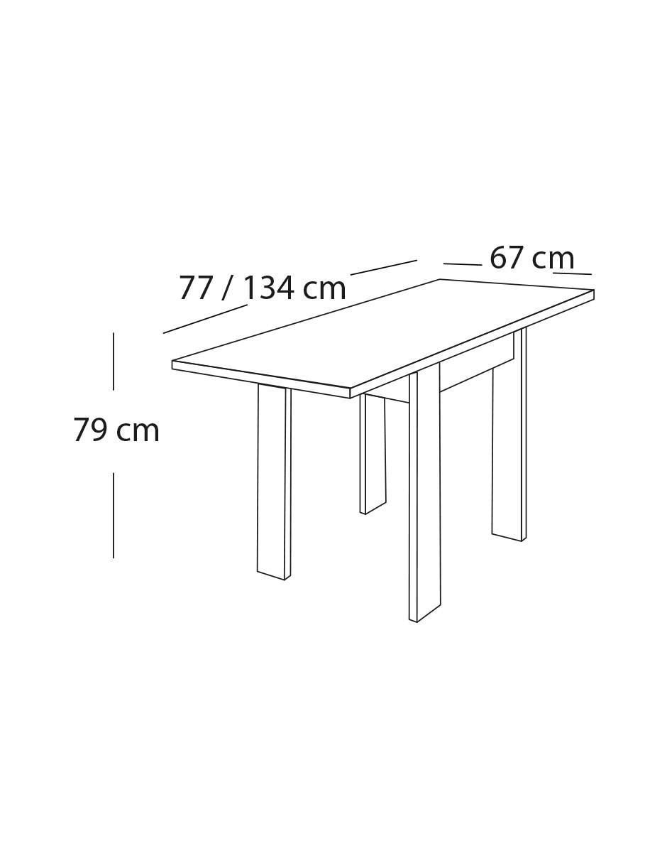 Mesa sochic lime "de" mdf