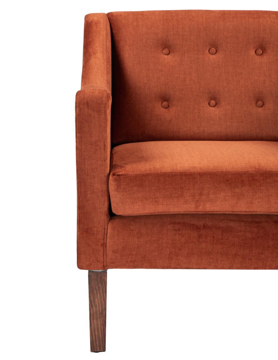 Sillón Dicasa Milton estilo contemporáneo de madera