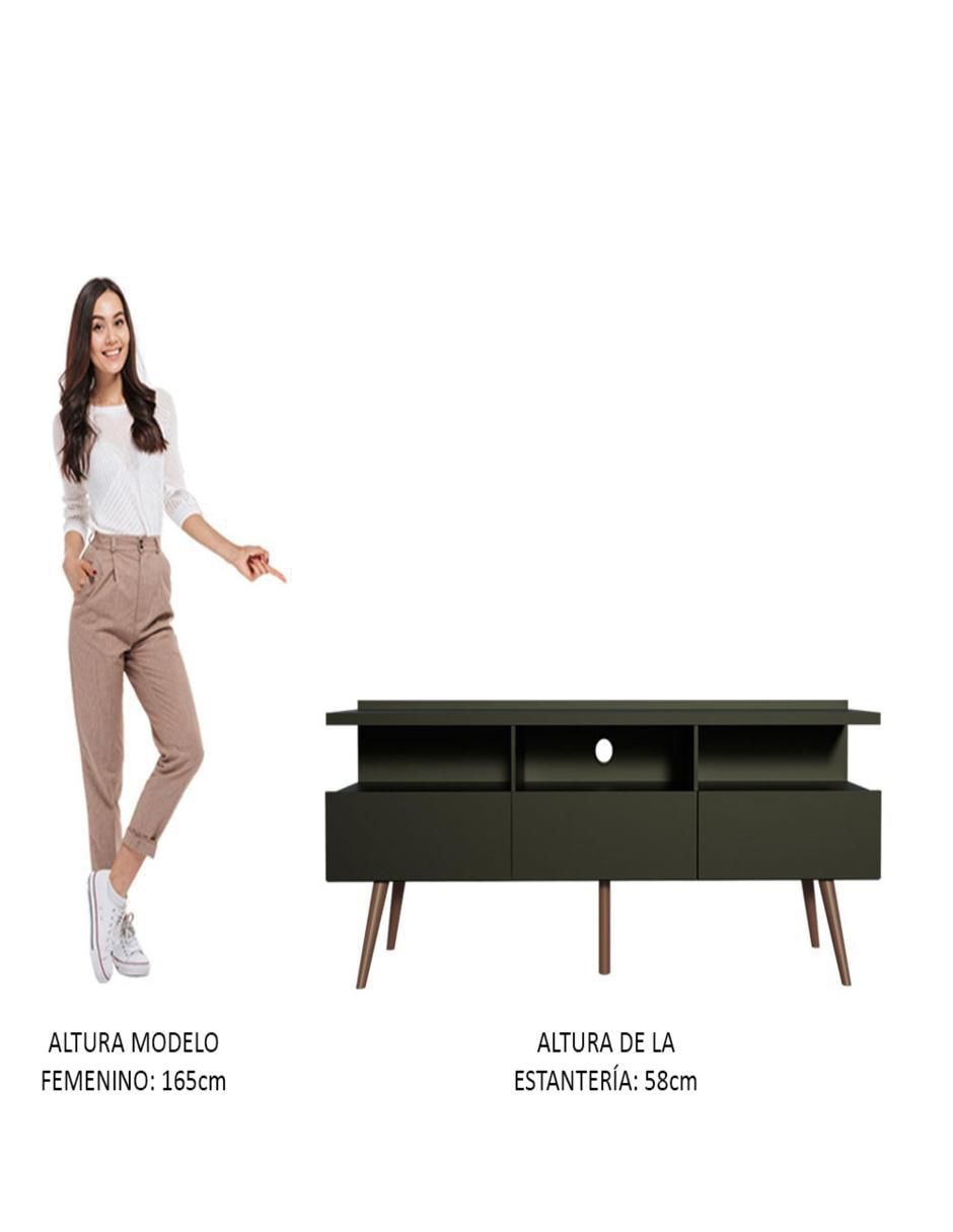 Mesa de tv armable londres de madera 10