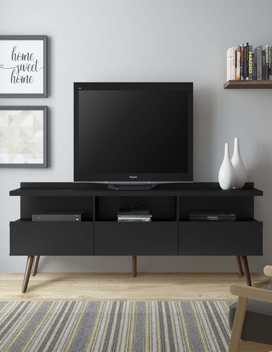 Mesa de tv armable londres de madera 4