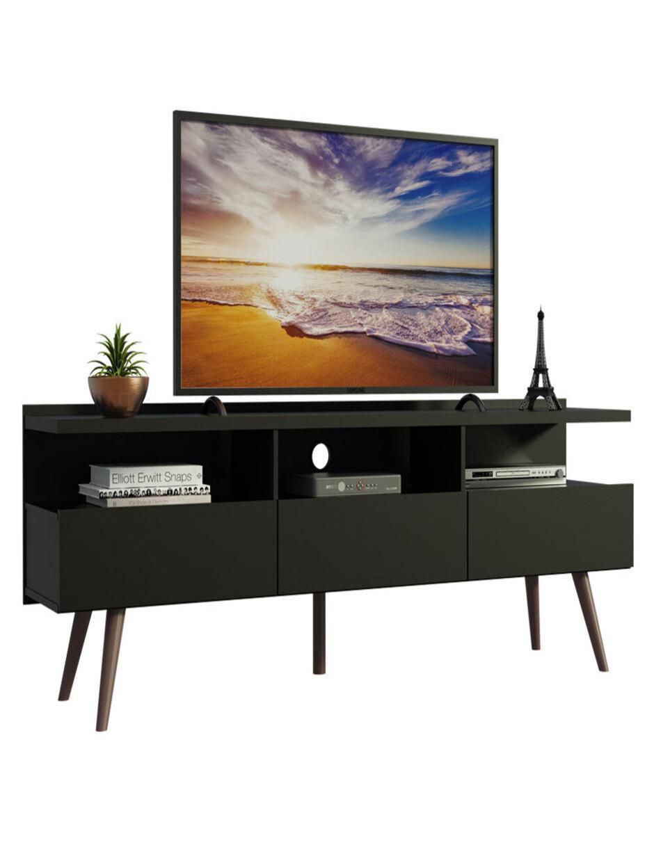 Mesa de tv armable londres de madera 5