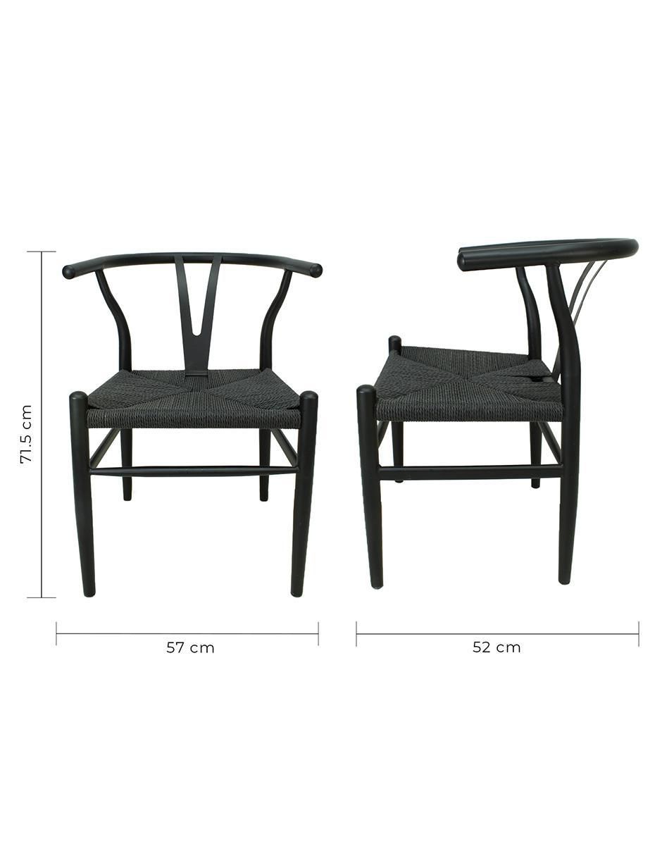 Set de sillas 4 piezas Premium de metal 9