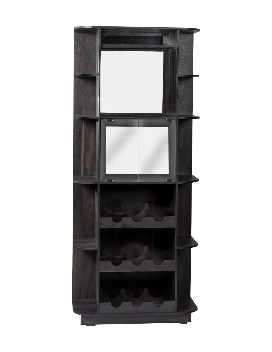 Contrabarra Emperador Chocolate de MDF y madera