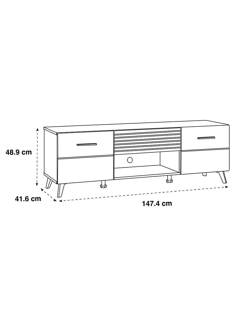Mueble de tv Murcia de melamina 5
