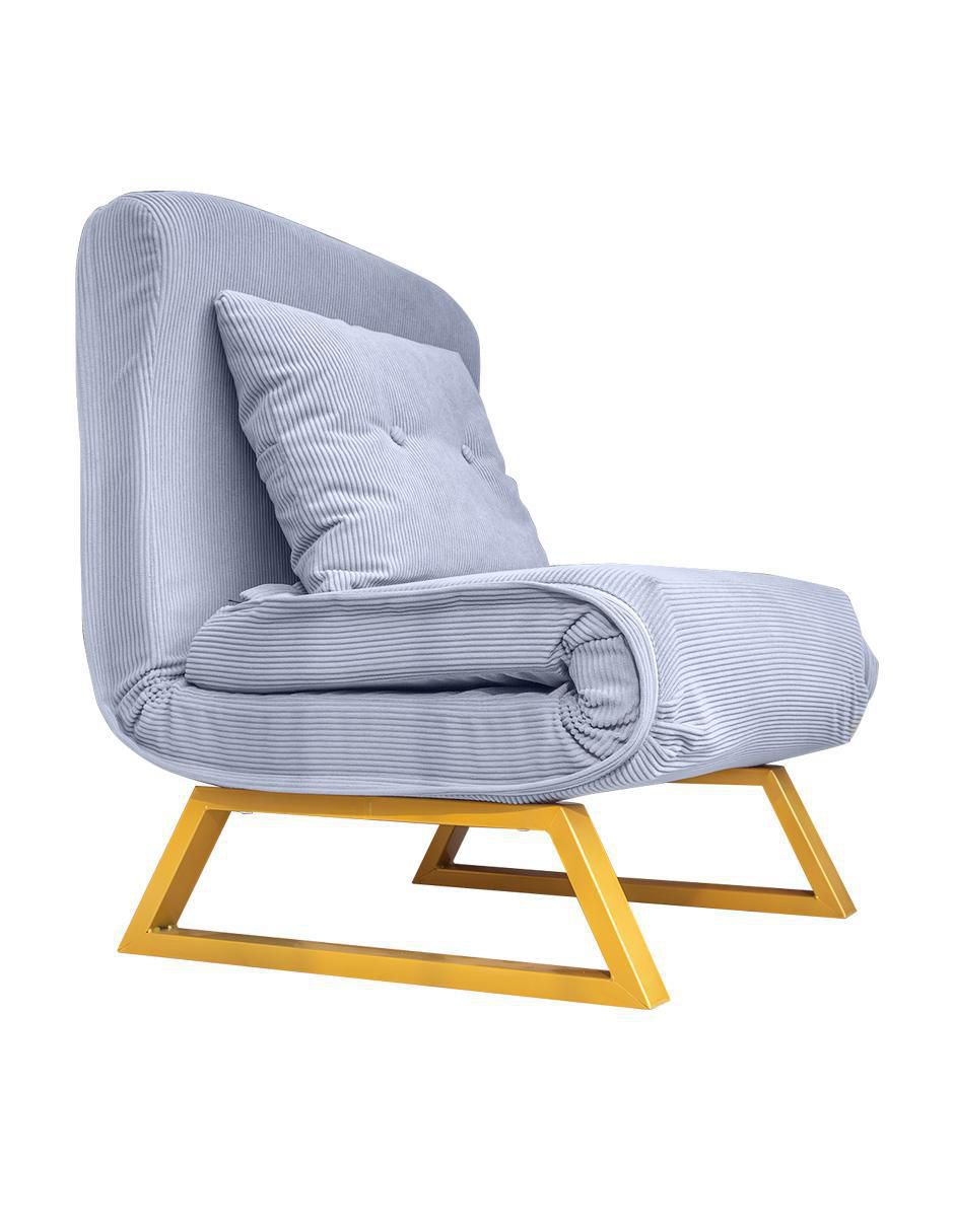 Sofá cama Brunei de velvet 3