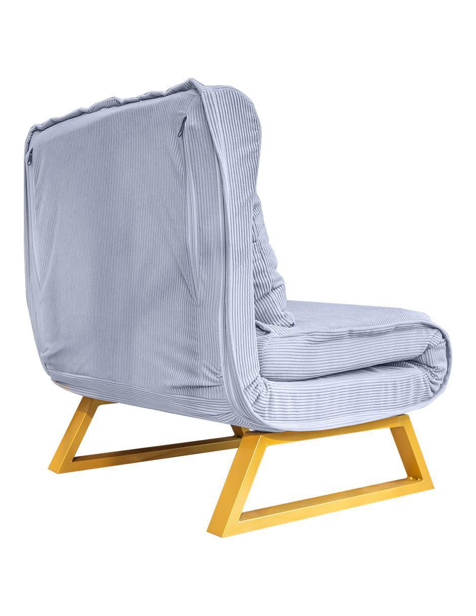 Sofá cama Brunei de velvet 4