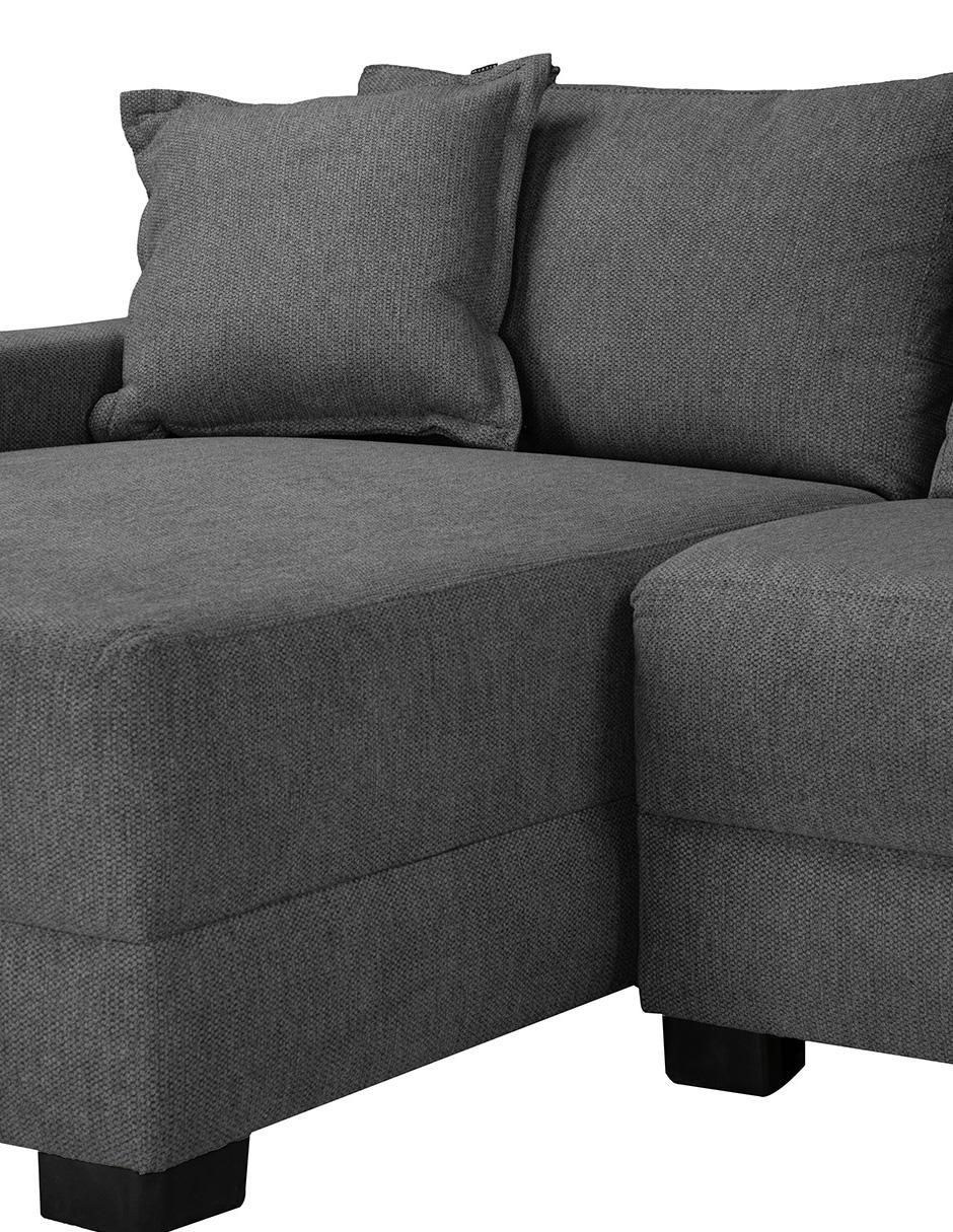 Chaise lounge Smoky de tela 6