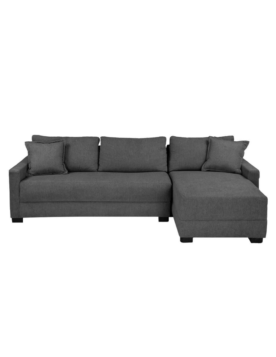 Chaise lounge Smoky de tela 1