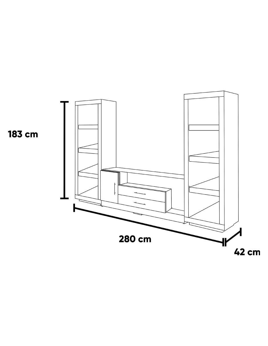 Mueble de tv de MDF 5