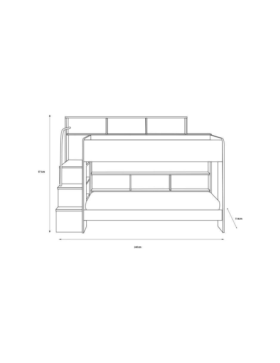 Litera Bibop de MDF 4