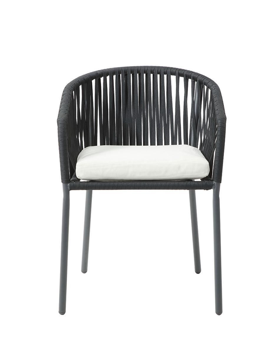 Silla Mikonos de ratán natural