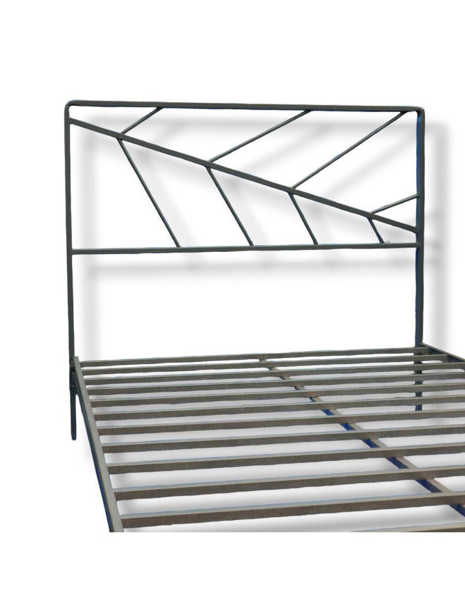 Cama Industrial de acero individual 3