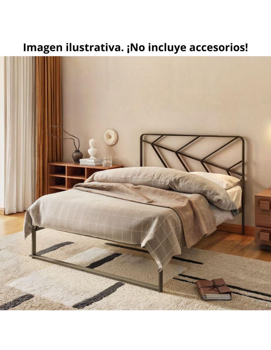 Cama industrial de acero matrimonial 10