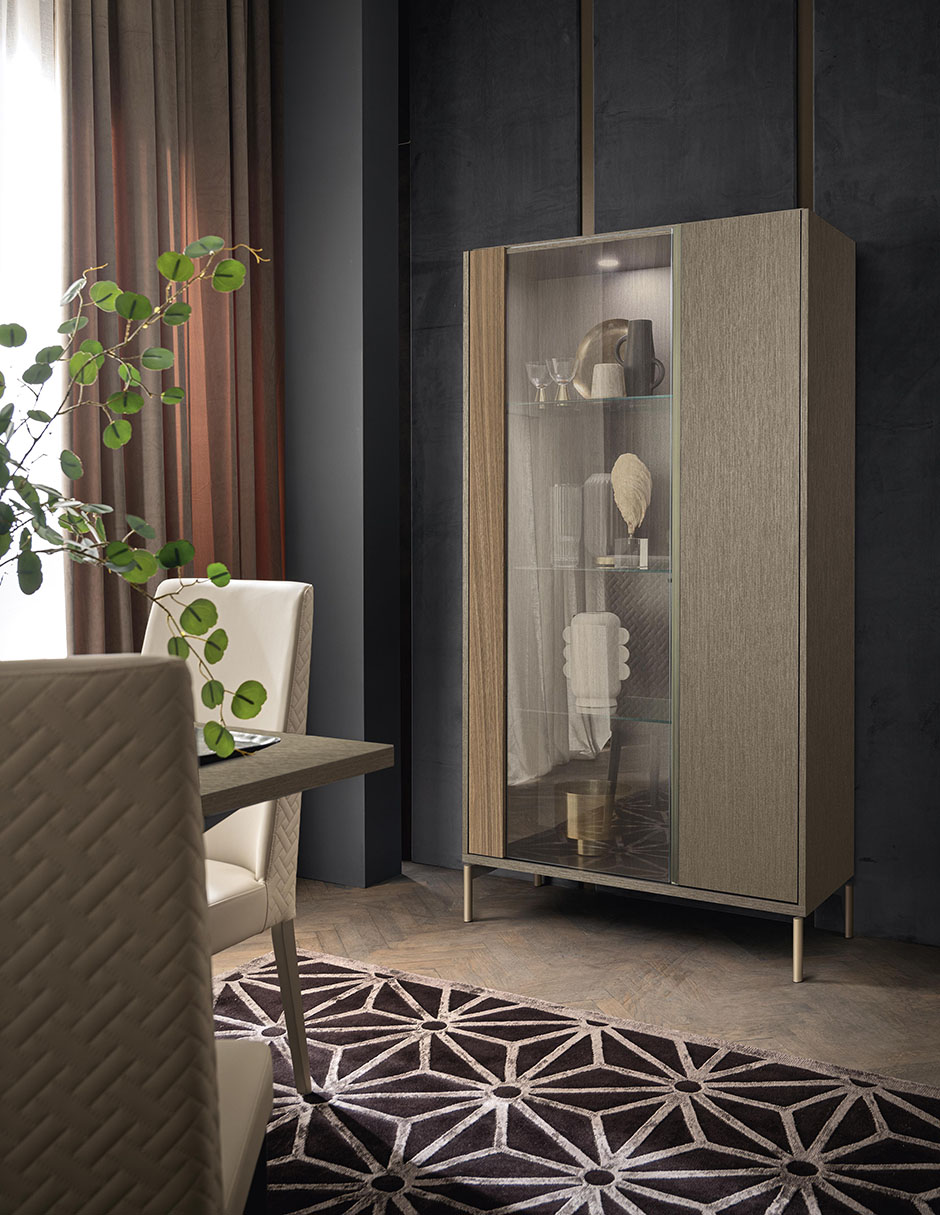 Vitrina City Life de chapa madera 10