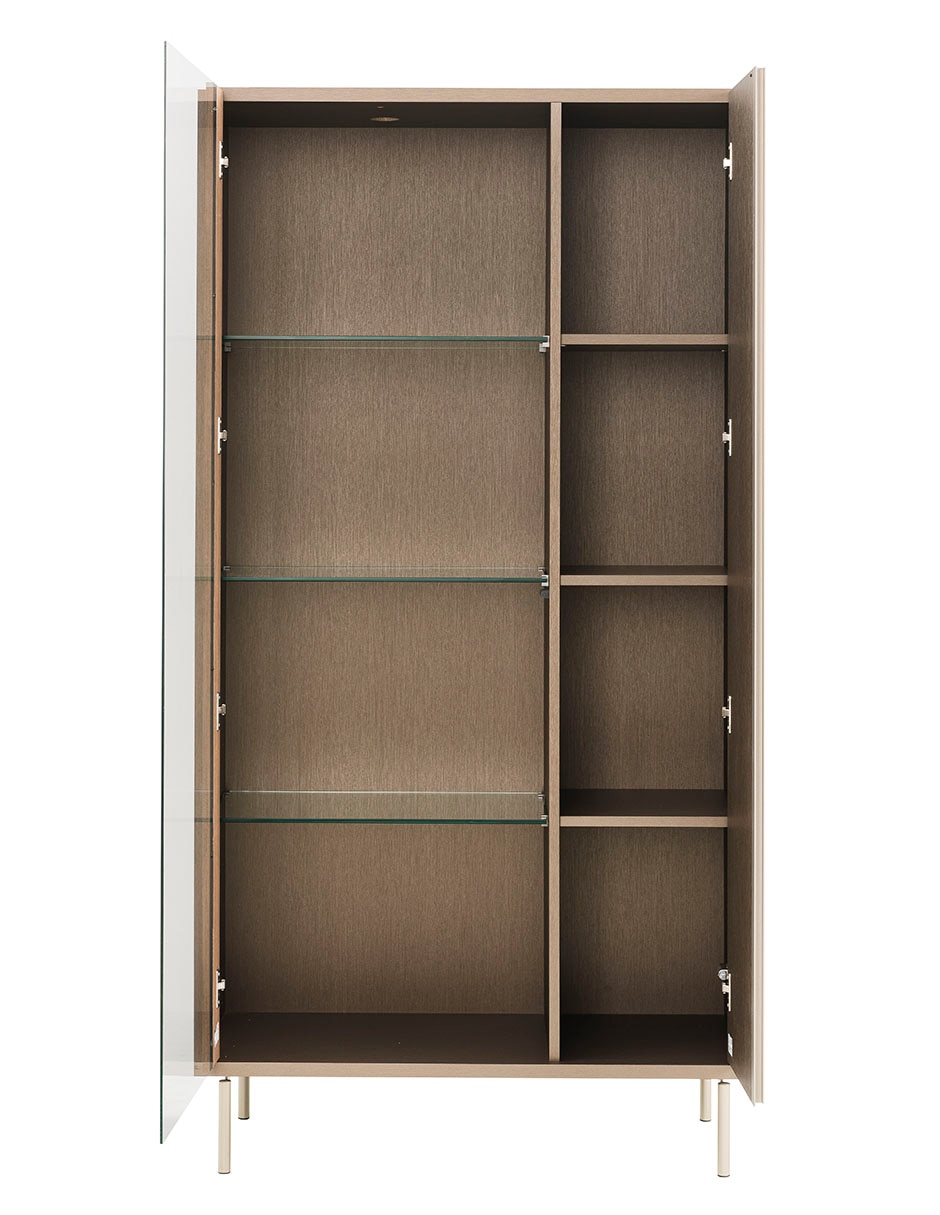 Vitrina City Life de chapa madera 2