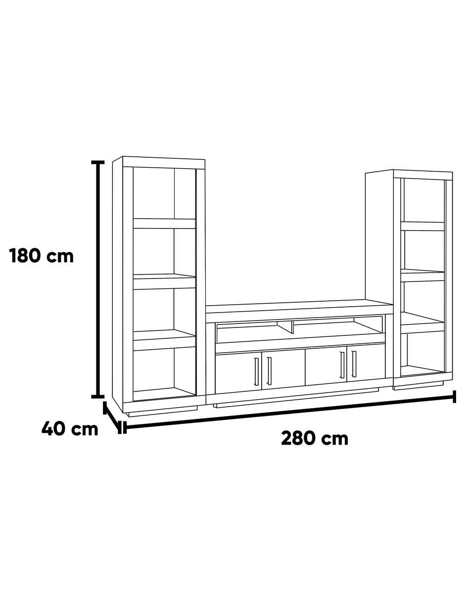 Mueble de tv de MDF 5