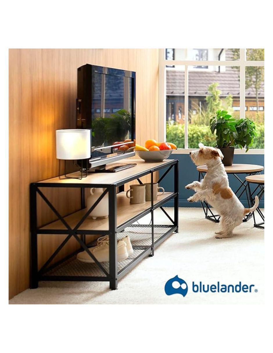 Mueble de tv de metal y madera 7