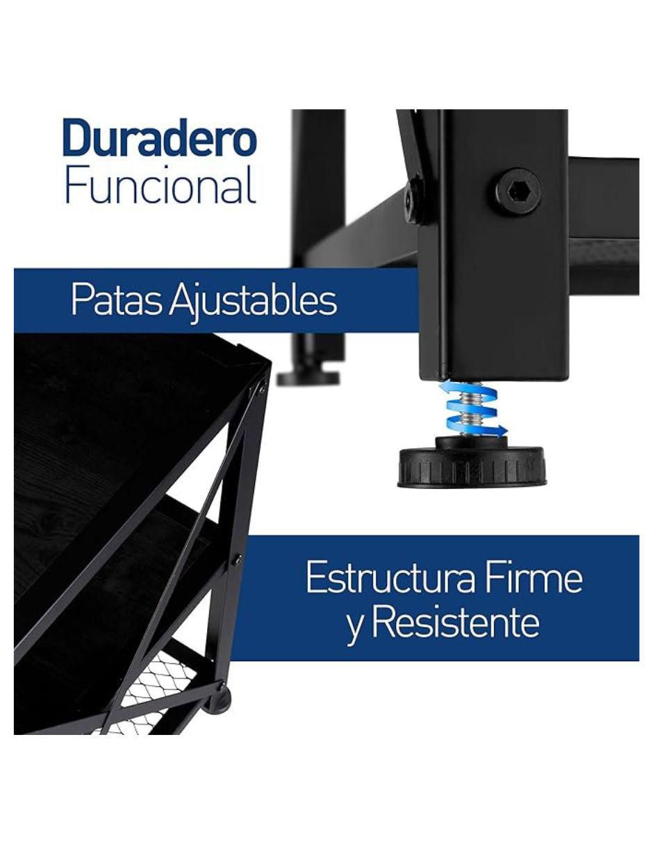 Mueble de tv de metal y madera 4