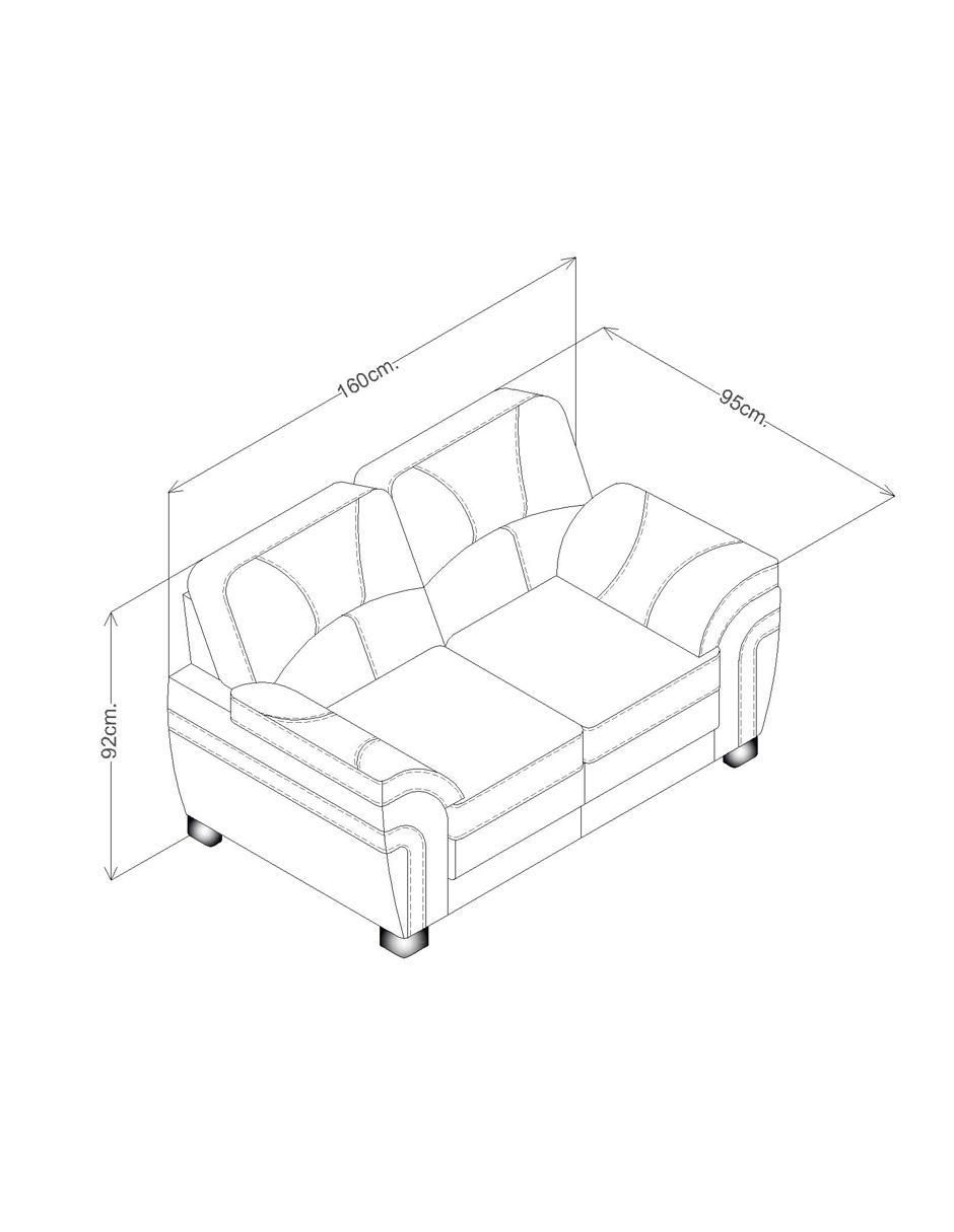 Love seat Bonet 4