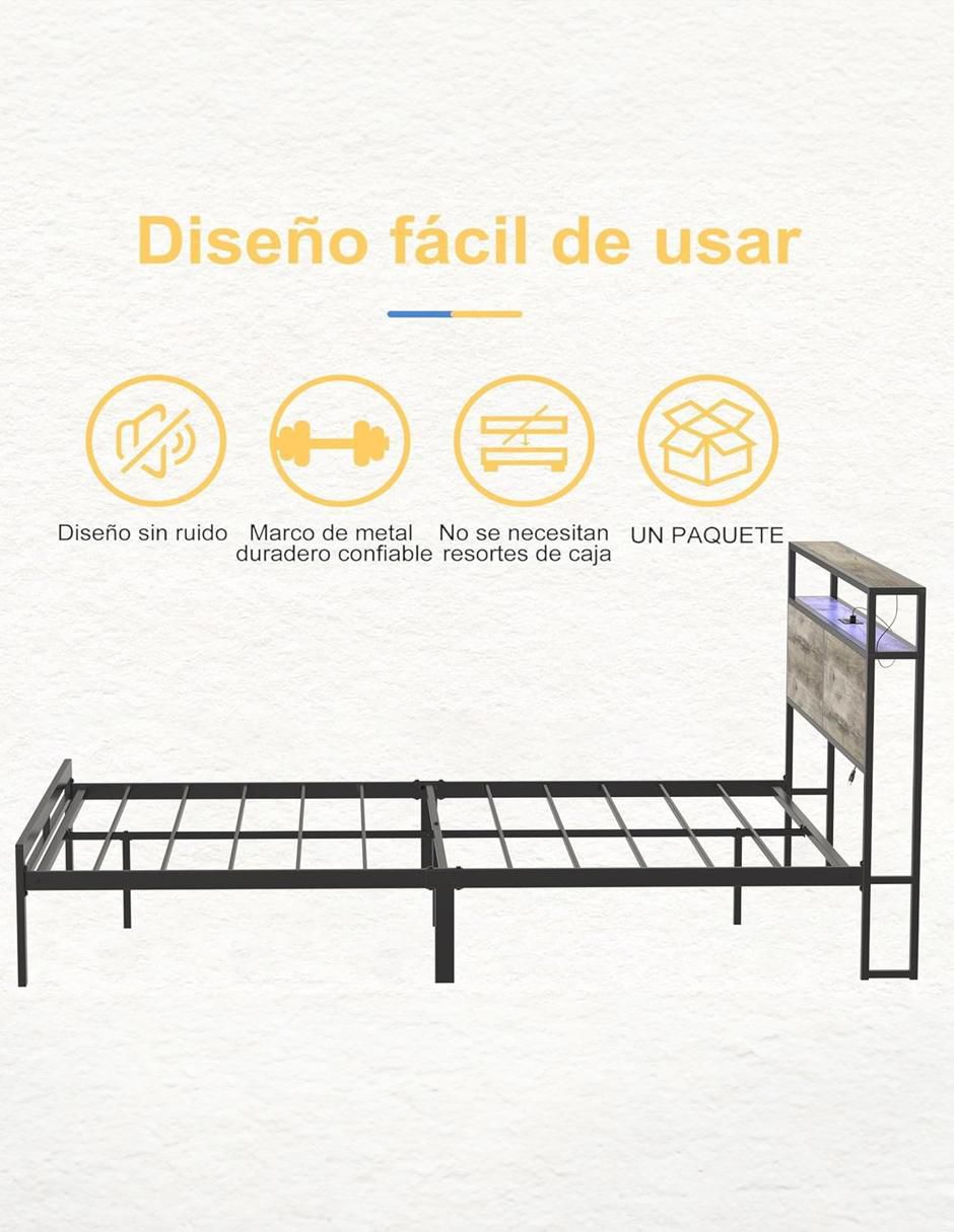 Base para cama de MDF 6