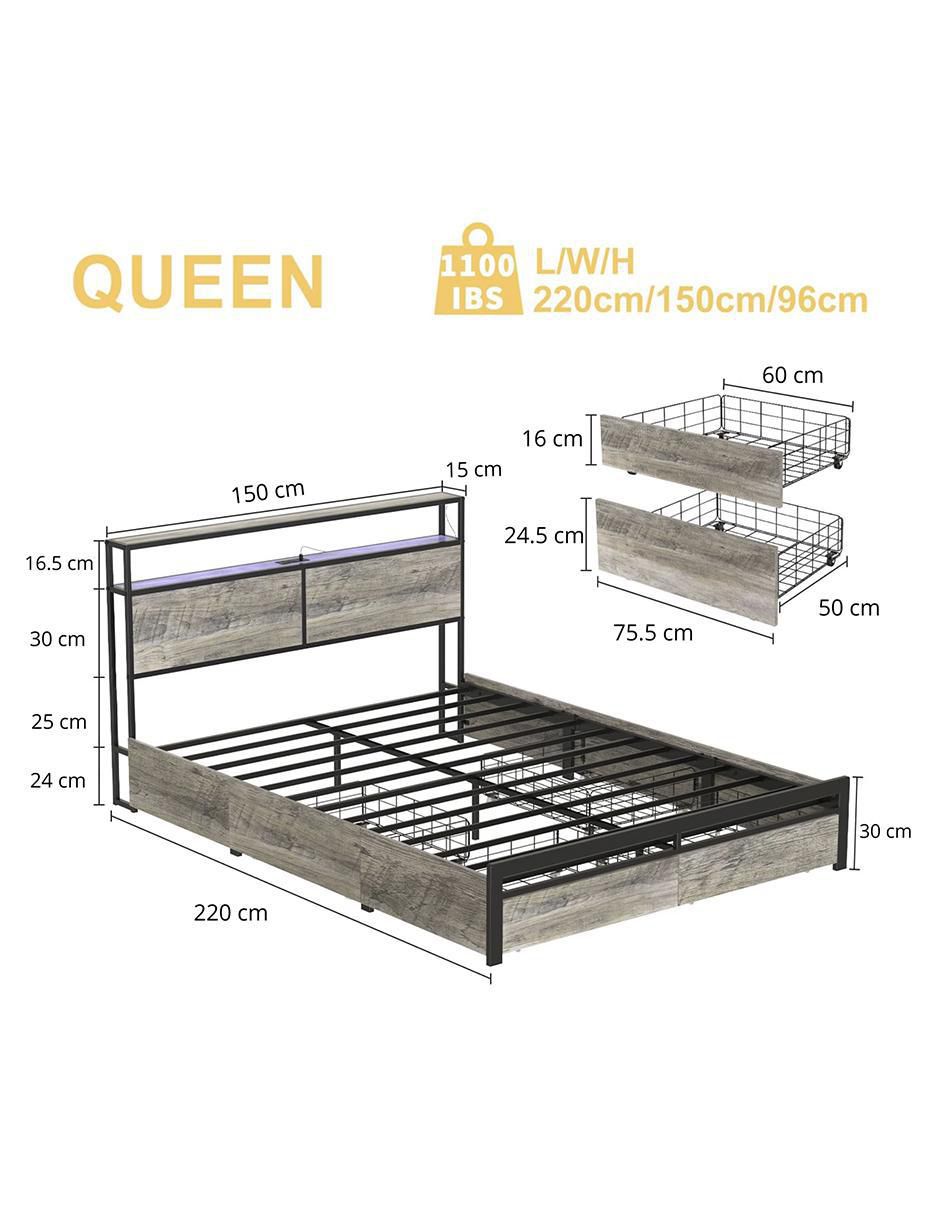 Base para cama de MDF
