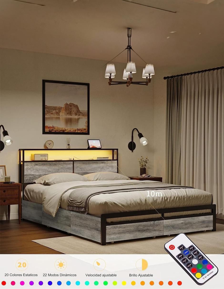 Base para cama de MDF 6