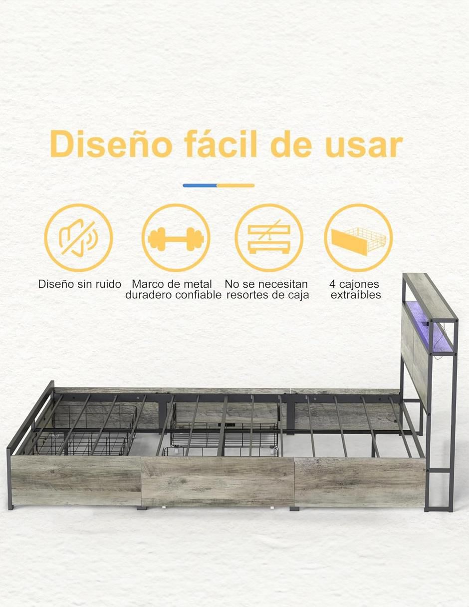 Base para cama de MDF 7